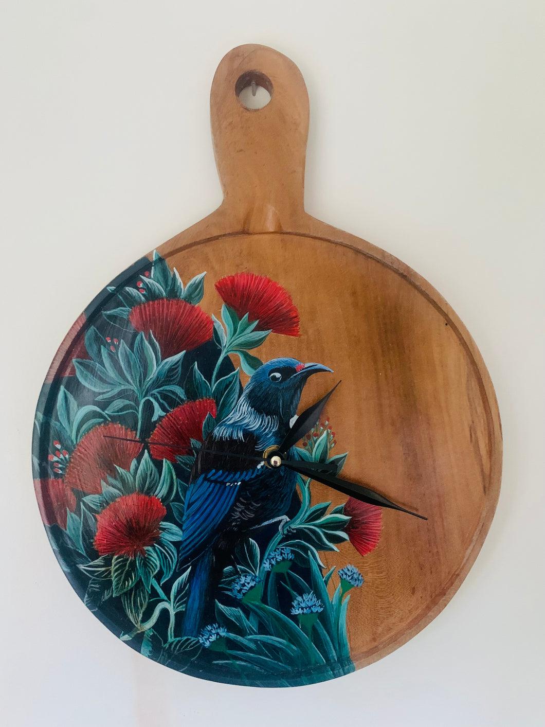 Round Platter Clock (Wooden)